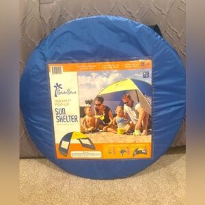 Blue Pop-Up Sun Shelter
